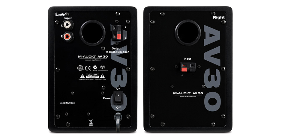 STUDIOPHILE AV 40 と Studiophile AV30 - スピーカー