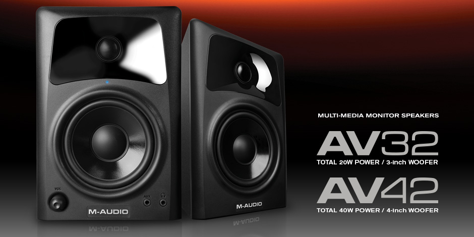 製品情報：AV32 / AV42：M-AUDIO