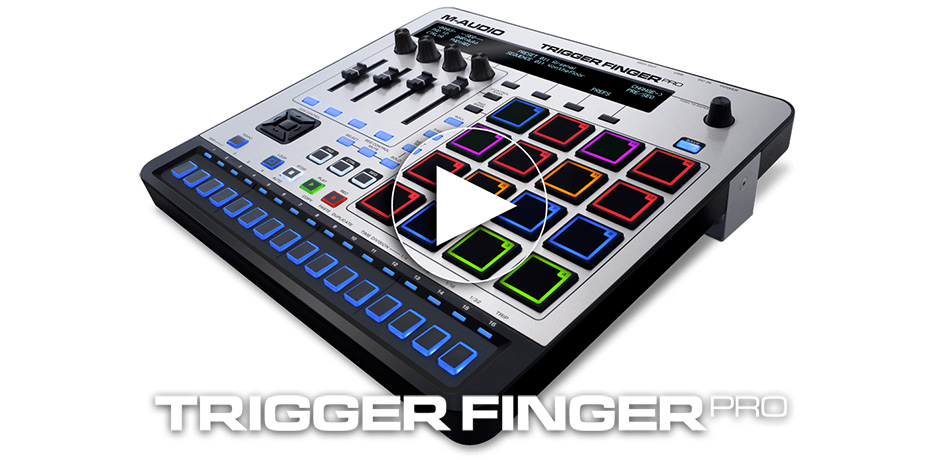M-AUDIO TriggerFingerPro MIDIパッドコントローラー 製品情報：Trigger Finger Pro：M-AUDIO