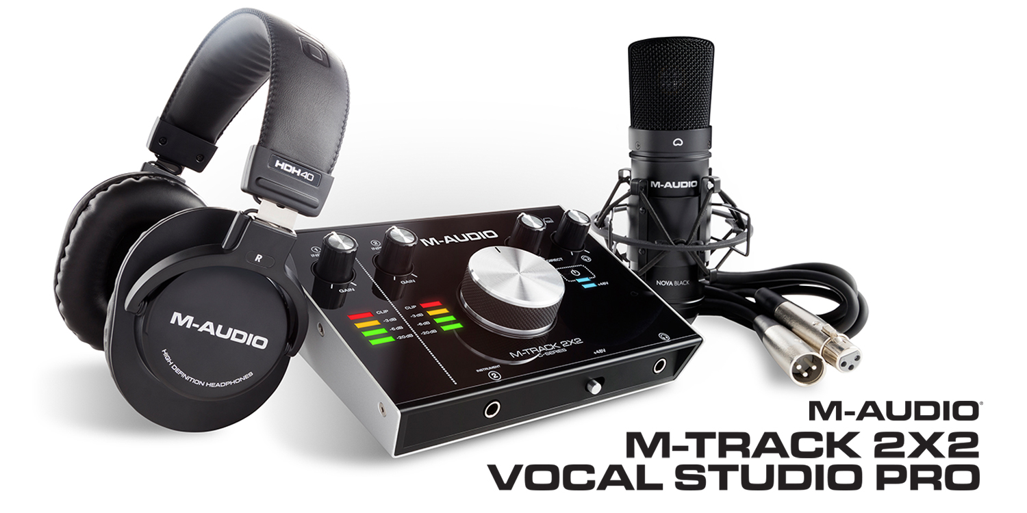 製品情報：M-Track 2X2 Vocal Studio Pro：M-AUDIO