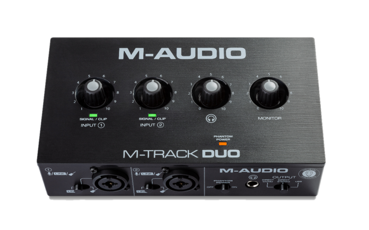 製品情報：M-Track Duo：M-AUDIO