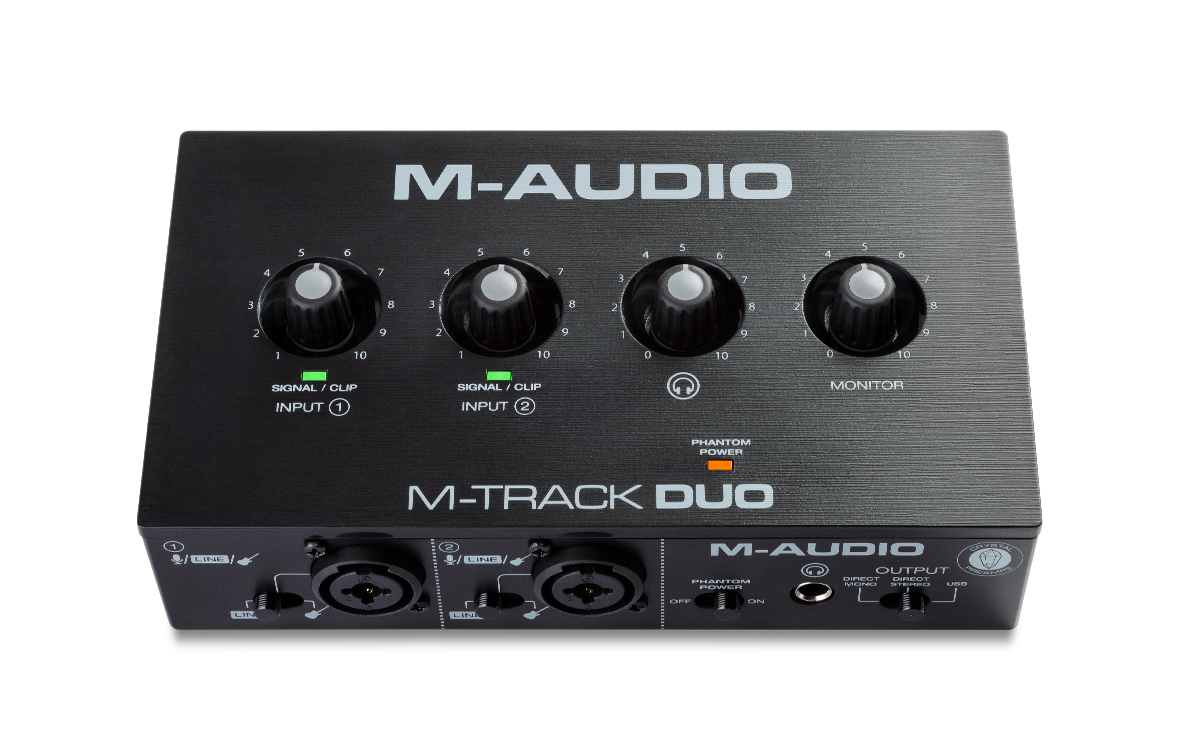 製品情報：M-Track Duo：M-AUDIO