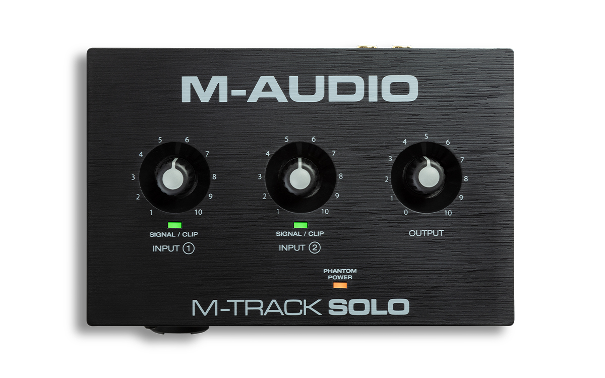 M-TRACK SOLO オーディオインターフェース